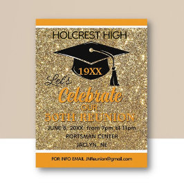 Show stopper Class Reunion invitation post card Feestdagenkaart