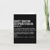 Show Supervisor A Problem Solving Expert Who Fixes Kaart (Voorkant)