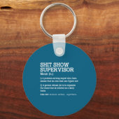 Show Supervisor A Problem Solving Expert Who Fixes Sleutelhanger (Voorkant)