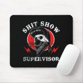 Show Supervisor Cool Boy Skull Sarcastic Work Humo Muismat (Met muis)