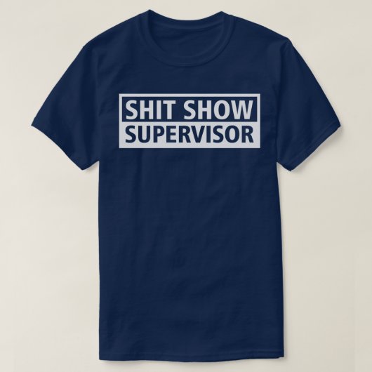 Show Supervisor T-shirt (Design voorkant)