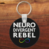 Show support for Autism and its acceptance with th Sleutelhanger (Voorkant)