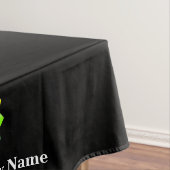 Show Tablecloth Aangepaste Logo Alle zijden zwart Tafelkleed (Voorbeeld)