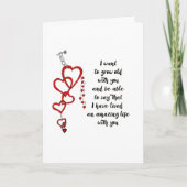 SHOW U AL MIJN LIEFDE * VIER ONS JUBILEUM * KAART (Voorkant)