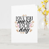 SHOW U AL MIJN LIEFDE * VIER ONS JUBILEUM * KAART (Gele Bloem)