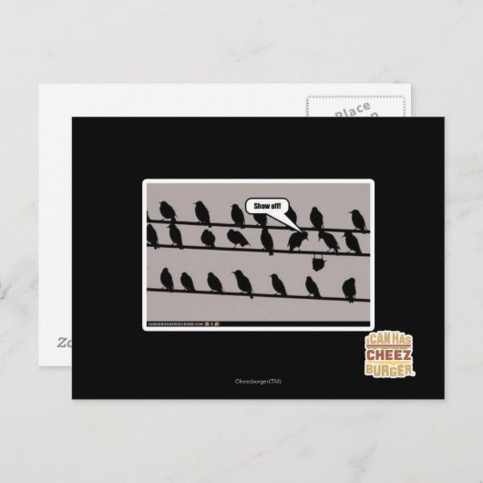 Show uit! briefkaart (Voorkant / Achterkant)