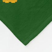 Show uit uw kleuren - Arms of Ireland Fleece Deken (Hoek)