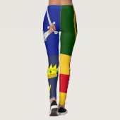 Show uit uw kleuren - Arms of Ireland Leggings (Achterkant)