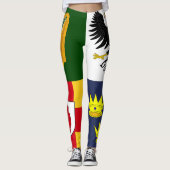 Show uit uw kleuren - Arms of Ireland Leggings (Voorkant)