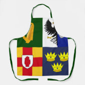 Show uit uw kleuren - Arms of Ireland Schort (Voorkant)