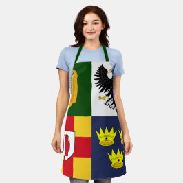 Show uit uw kleuren - Arms of Ireland Schort