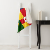 Show uit uw kleuren - Arms of Ireland Sherpa Deken (In situ)