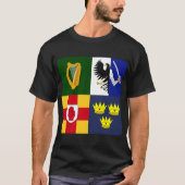 Show uit uw kleuren - Arms of Ireland T-shirt (Voorkant)