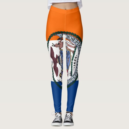 Show uit uw kleuren - New York Leggings (Voorkant)