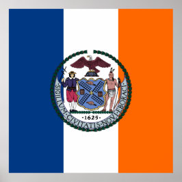 Show uit uw kleuren - New York Poster