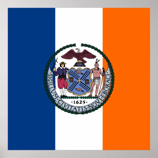 Show uit uw kleuren - New York Poster (Voorkant)