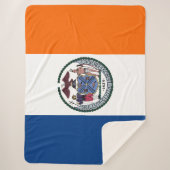 Show uit uw kleuren - New York Sherpa Deken (Voorkant)