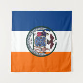 Show uit uw kleuren - New York Wandkleed (Voorkant (horizontaal))