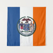 Show uit uw kleuren - New York Wandkleed (Voorkant)