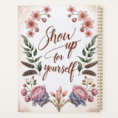 “Show Up for Yourself” with Custom Name Planner (Achterkant)
