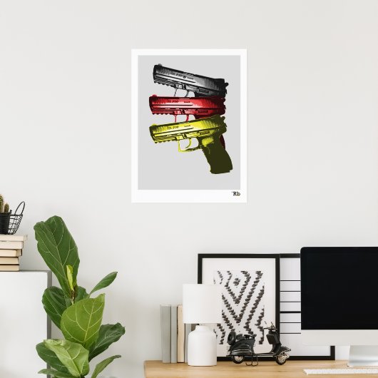 Show Uw kleuren: HK P30-Poster Poster (Thuiskantoor)