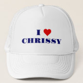 Show uw liefde! Rode Hart, gepersonaliseerd Trucker Pet (Voorkant)