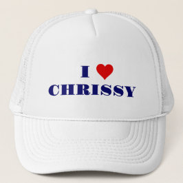 Show uw liefde! Rode Hart, gepersonaliseerd Trucker Pet