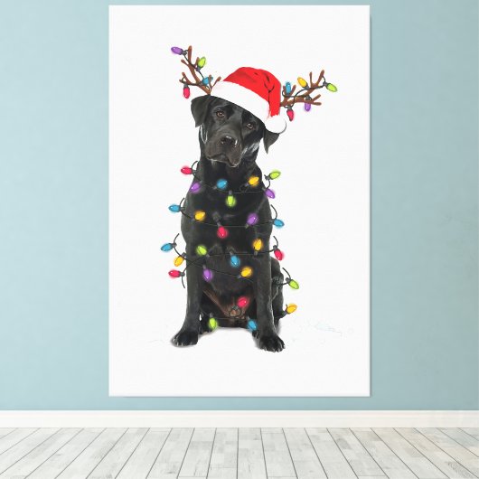 Show uw liefde voor Cincinnati honkbal en Ely De Canvas Afdruk (Insitu (Houten vloer))