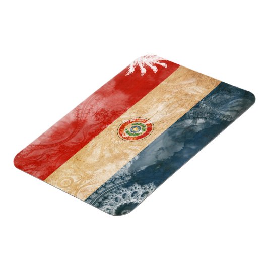 Show uw Paraguay Pride! Magneet (Linkerzijde)