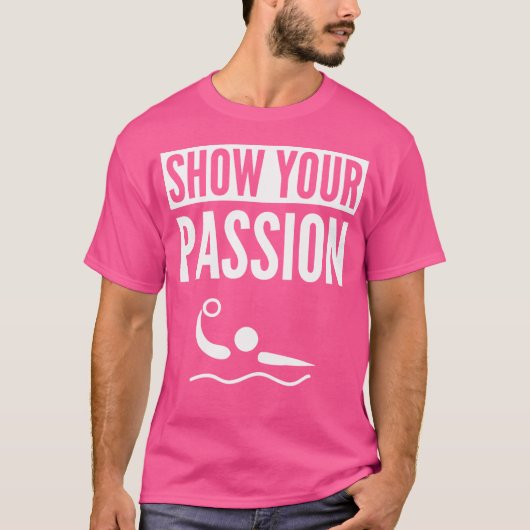 Show uw passiewaterpolo t-shirt (Voorkant)