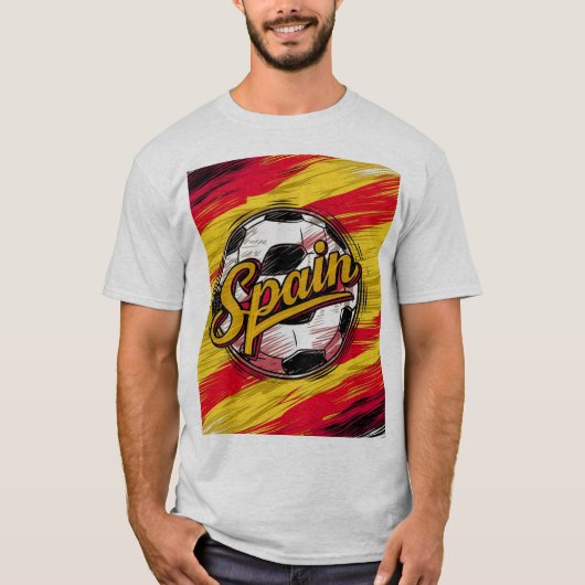 Show uw spaanse trots t-shirt (Voorkant)