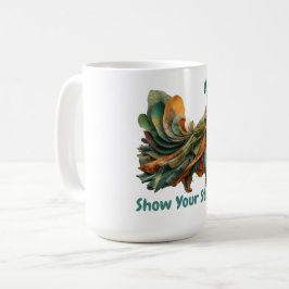 Show uw spullen - Motivatie statement Shirt Koffiemok
