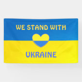 Show uw steun aan Oekraïne met dit Spandoek (Horizontaal)
