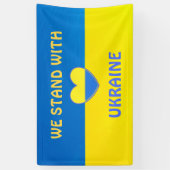 Show uw steun aan Oekraïne met dit Spandoek (Verticaal)