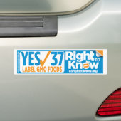 Show uw steun! Bumpersticker (Op auto)