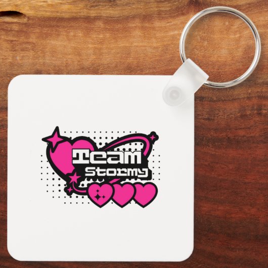 Show Uw Team Geest met de Opslag van het Team - he Sleutelhanger (Achterkant)