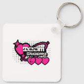 Show Uw Team Geest met de Opslag van het Team - he Sleutelhanger (Achterkant)