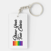 Show uw ware kleuren sleutelhanger (achterkant)