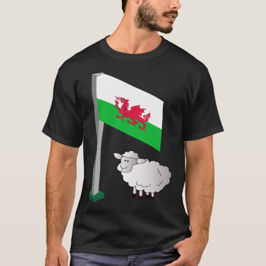 Show uw Welsh Pride met onze St Davids Day T-shirt (Voorkant)