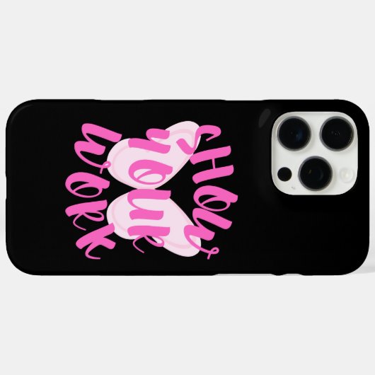 Show Uw werk Case-Mate iPhone Case (Achterkant (horizontaal))