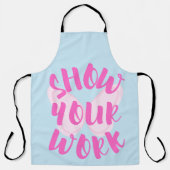 Show Uw werk Schort (Voorkant)
