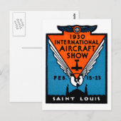 show van 1930 St. Louis Air Briefkaart (Voorkant / Achterkant)