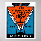 show van 1930 St. Louis Air Poster (Voorkant)