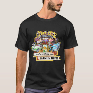 Show van auto's - T-shirt van Mannen van schoorste
