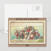  Show van Buffalo Bill uit 1905 Briefkaart (Voorkant / Achterkant)