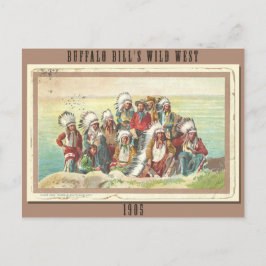  Show van Buffalo Bill uit 1905 Briefkaart