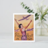 Show van de luchtvaart in het Poster van de Promo  Briefkaart (Staand voorkant)