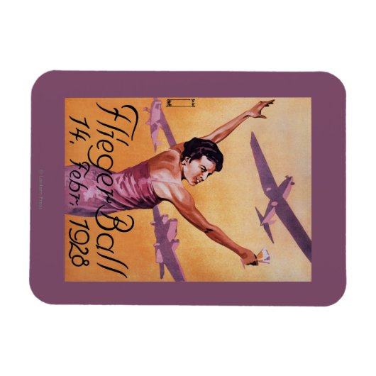 Show van de luchtvaart in het Poster van de Promo  Magneet (Horizontaal)