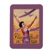 Show van de luchtvaart in het Poster van de Promo  Magneet (Verticaal)