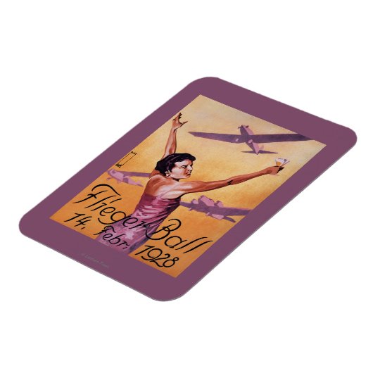 Show van de luchtvaart in het Poster van de Promo  Magneet (Linkerzijde)